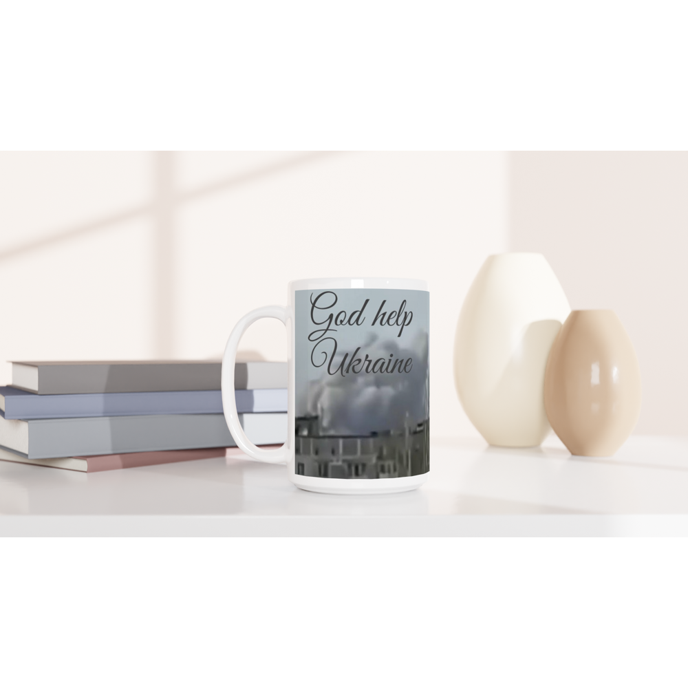 White 15oz Ceramic Mug