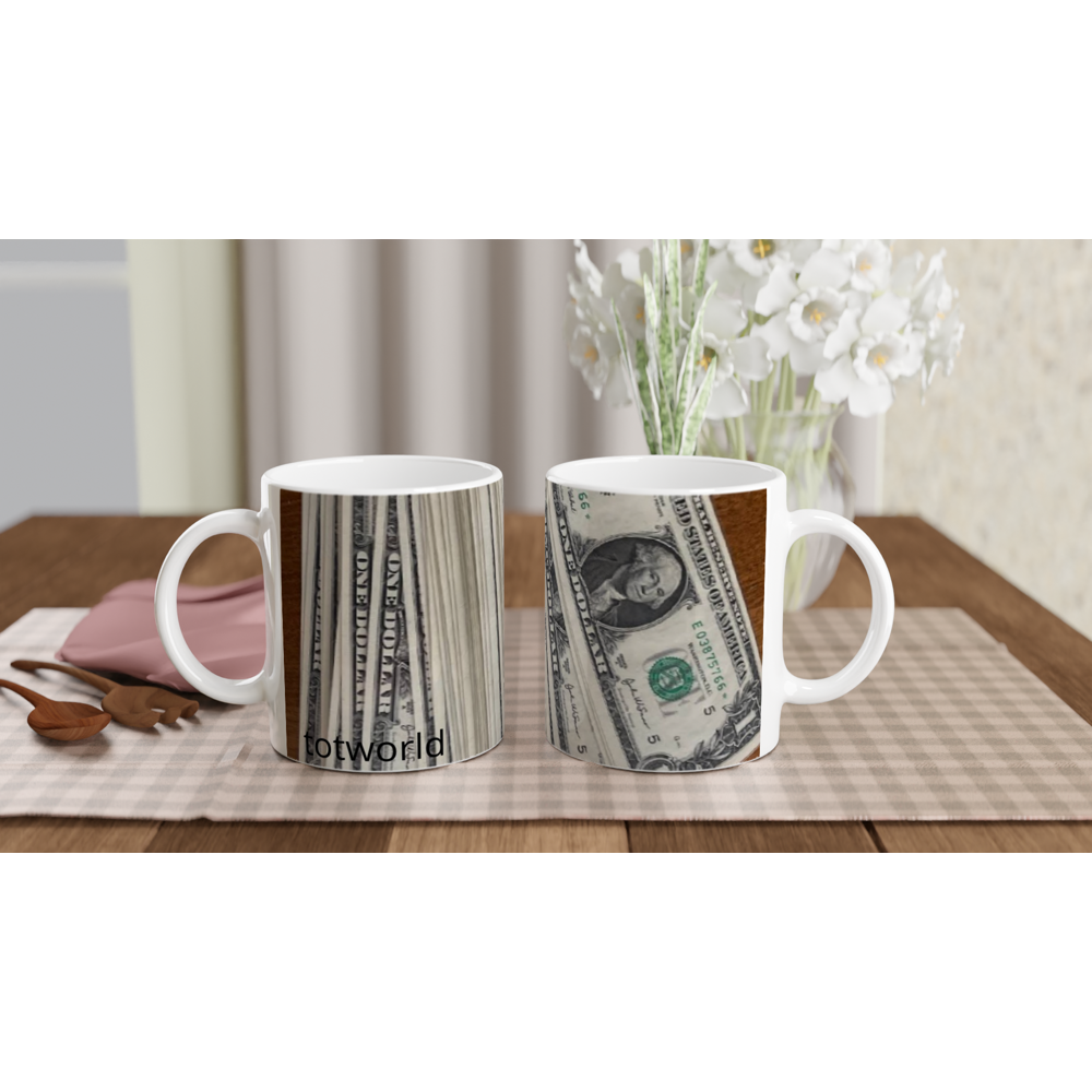 White 11oz Ceramic Mug