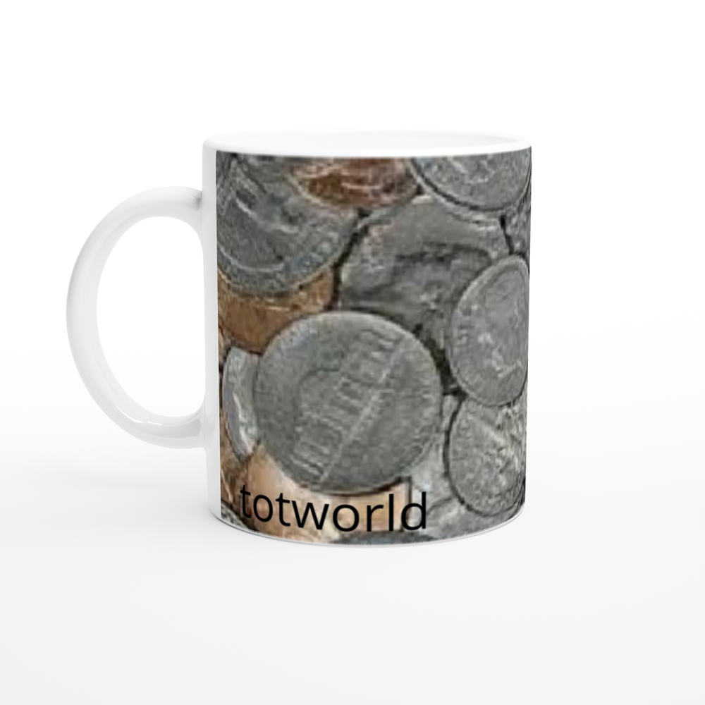 White 11oz Ceramic Mug