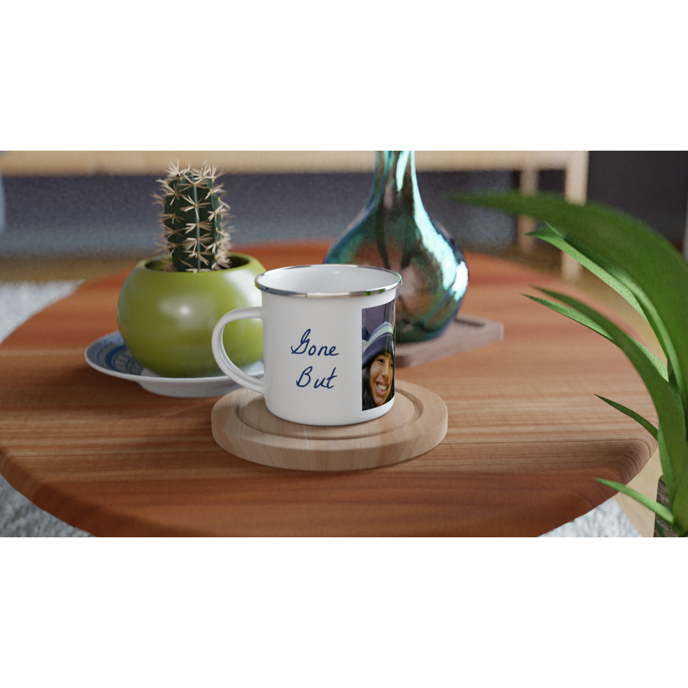 White 12oz Enamel Mug