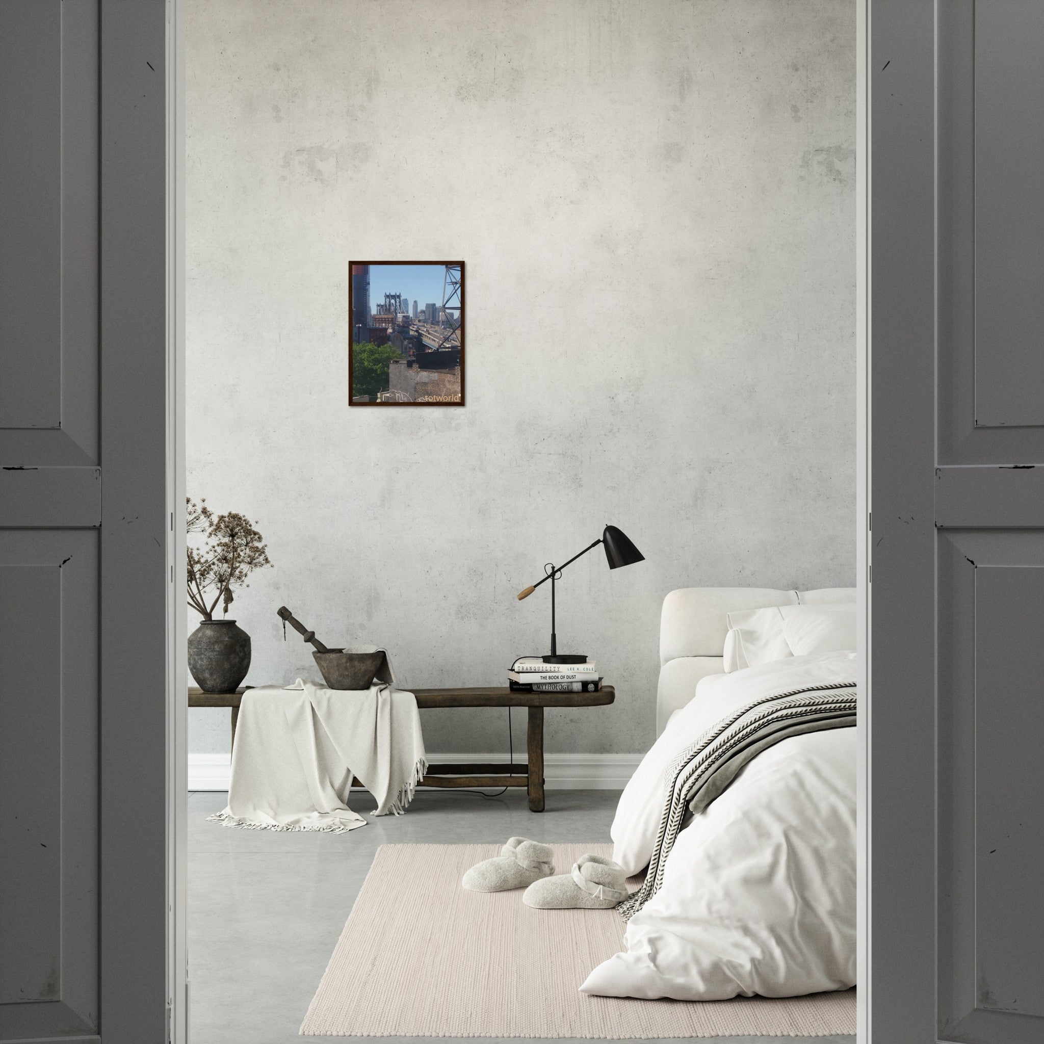 Classic Matte Paper Wooden Framed Poster
