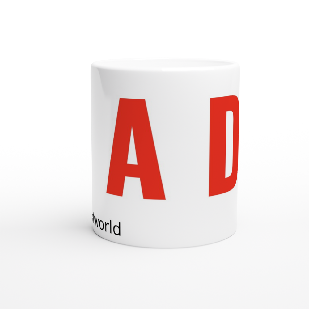 White 11oz Ceramic Mug