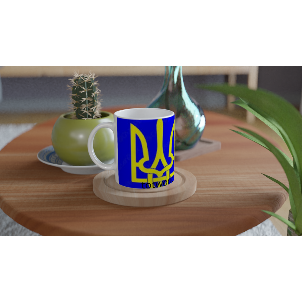 White 11oz Ceramic Mug