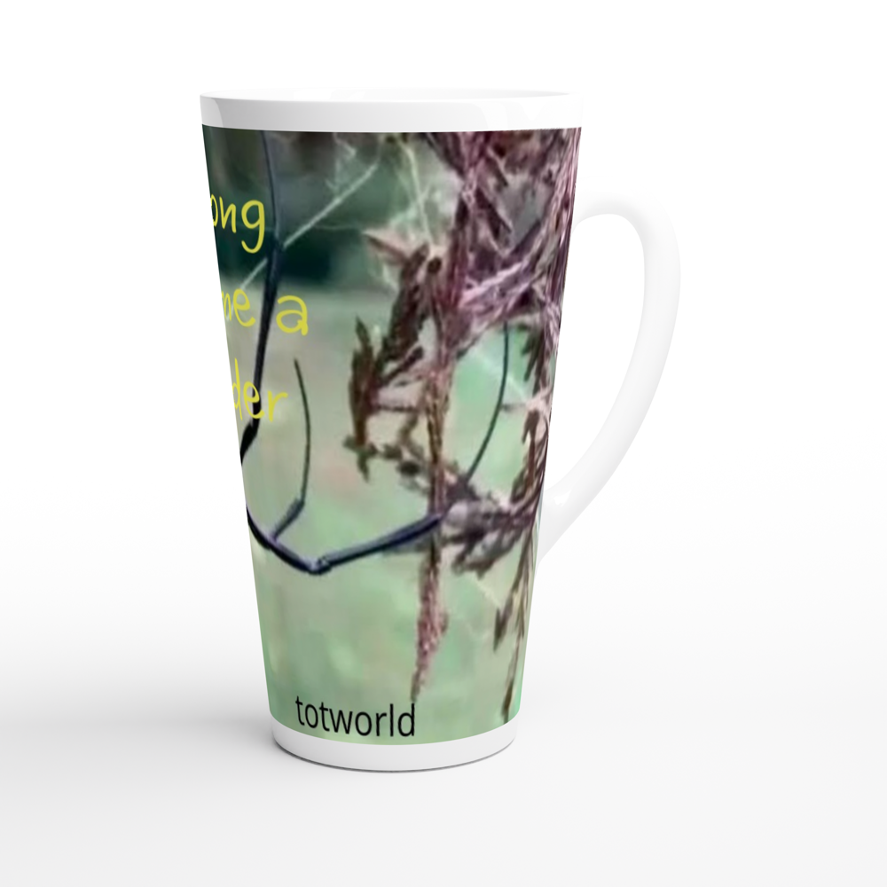 White Latte 17oz Ceramic Mug