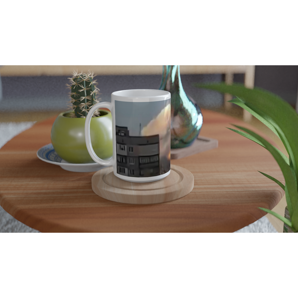 White 15oz Ceramic Mug