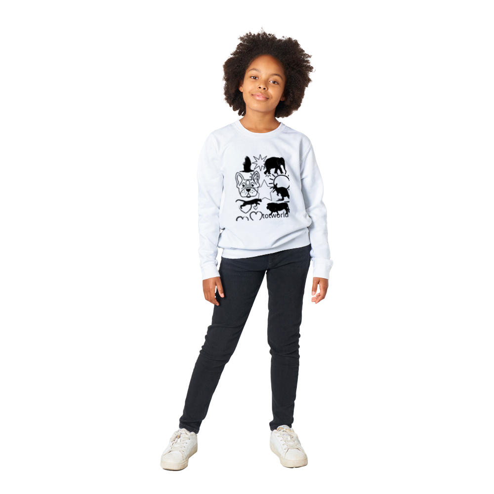 Premium Kids Crewneck Sweatshirt