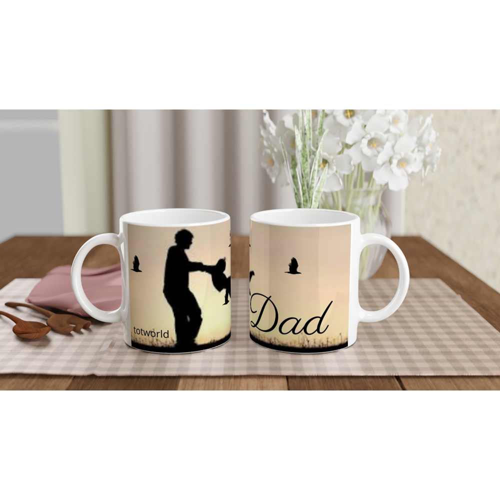 White 11oz Ceramic Mug