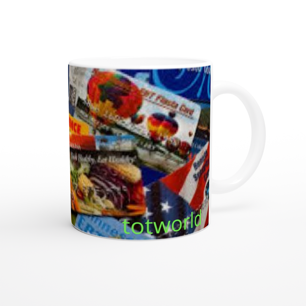 White 11oz Ceramic Mug