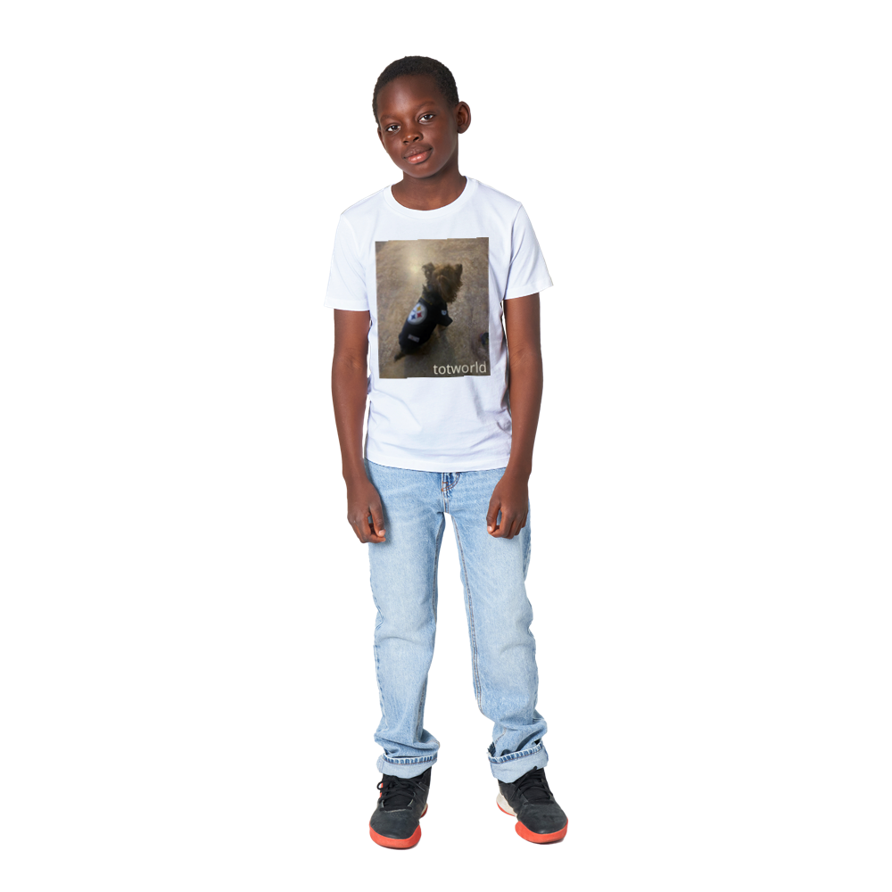 Organic Kids Crewneck T-shirt