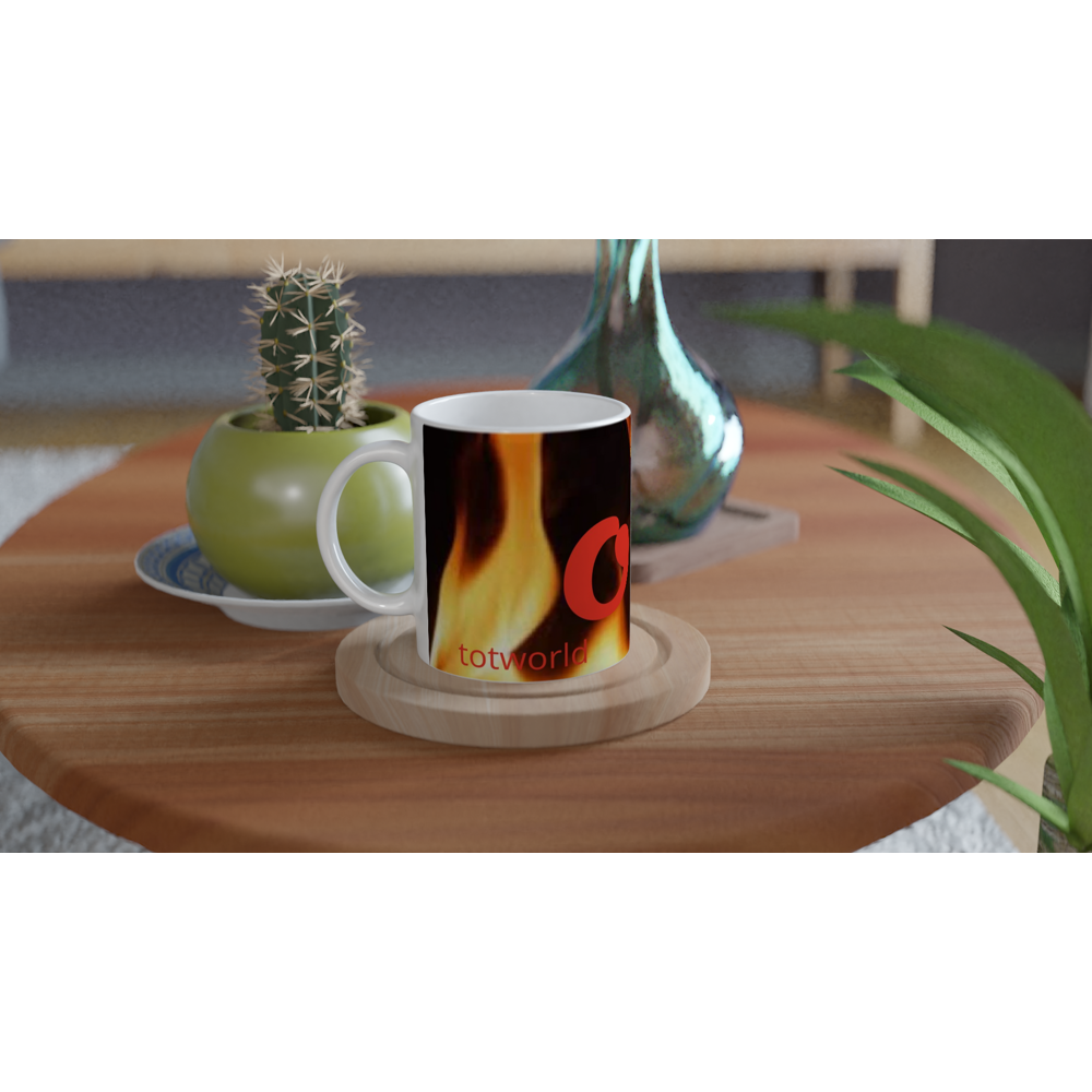White 11oz Ceramic Mug
