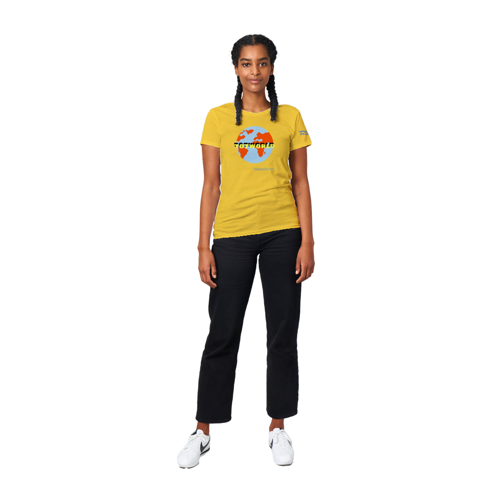 Heavyweight Womens Crewneck T-shirt
