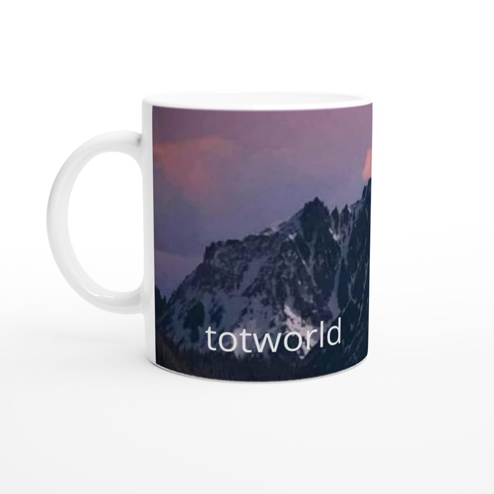 White 11oz Ceramic Mug