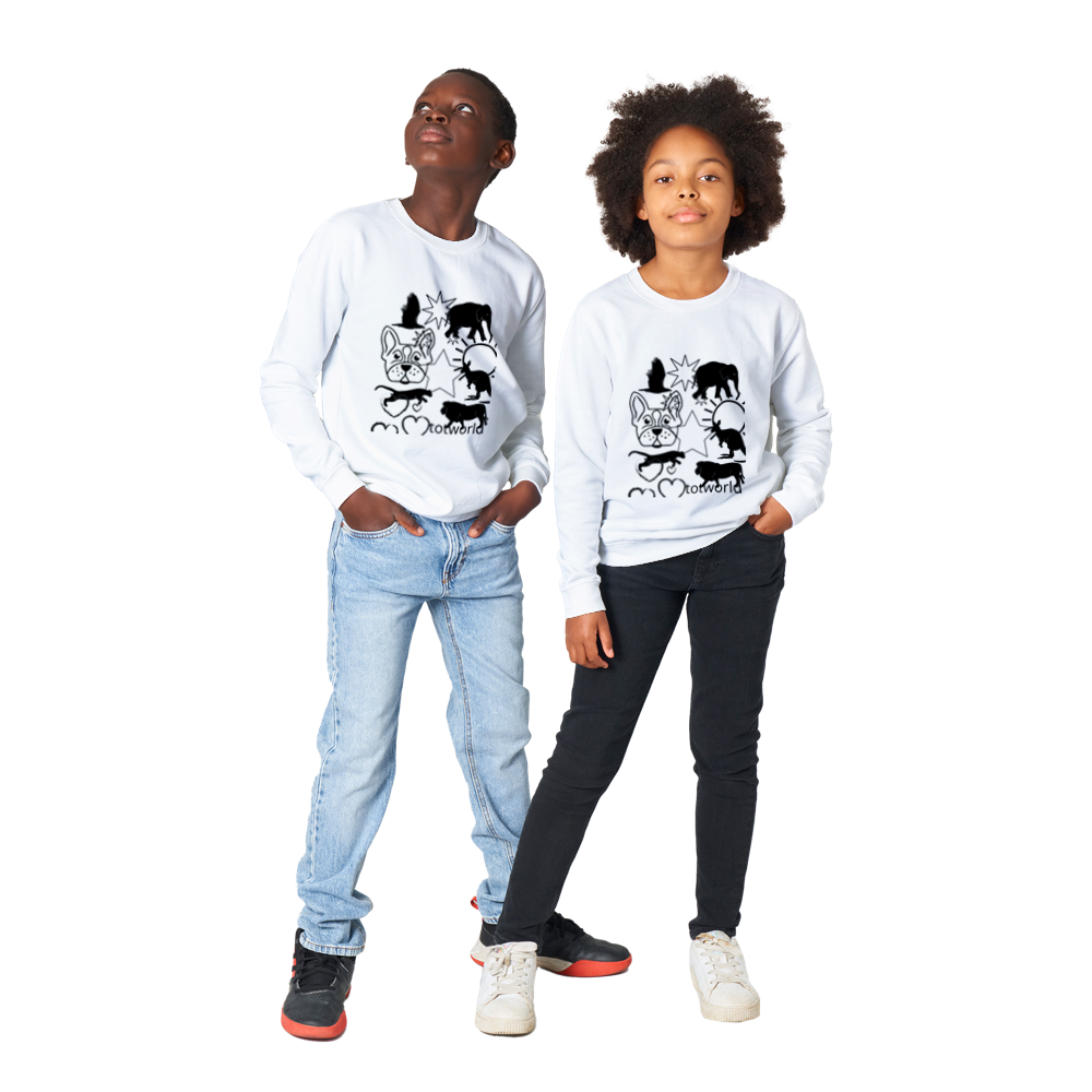 Premium Kids Crewneck Sweatshirt