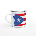White 12oz Enamel Mug