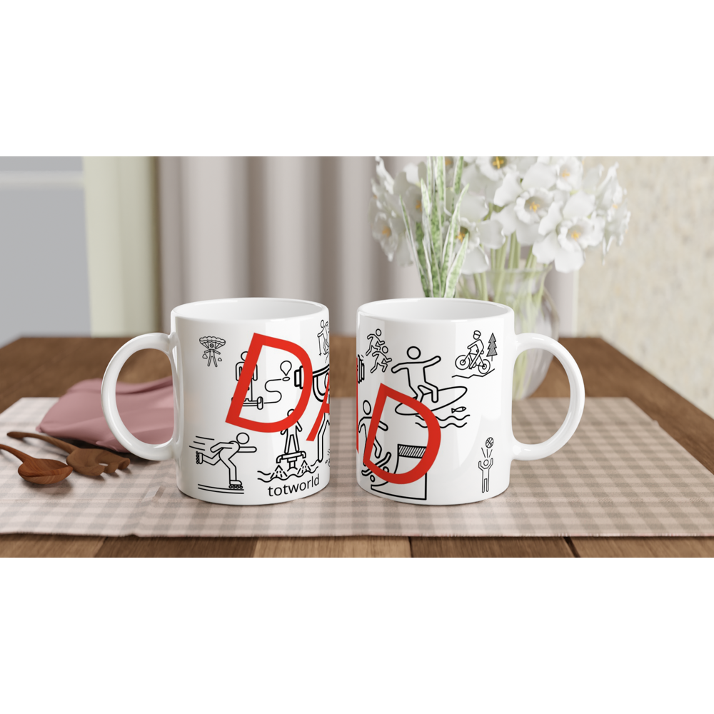 White 11oz Ceramic Mug