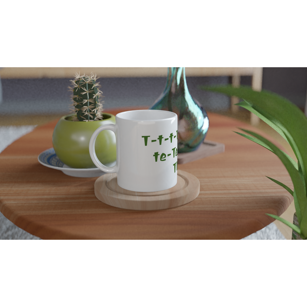 White 11oz Ceramic Mug