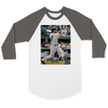 Unisex 3/4 sleeve Raglan T-shirt