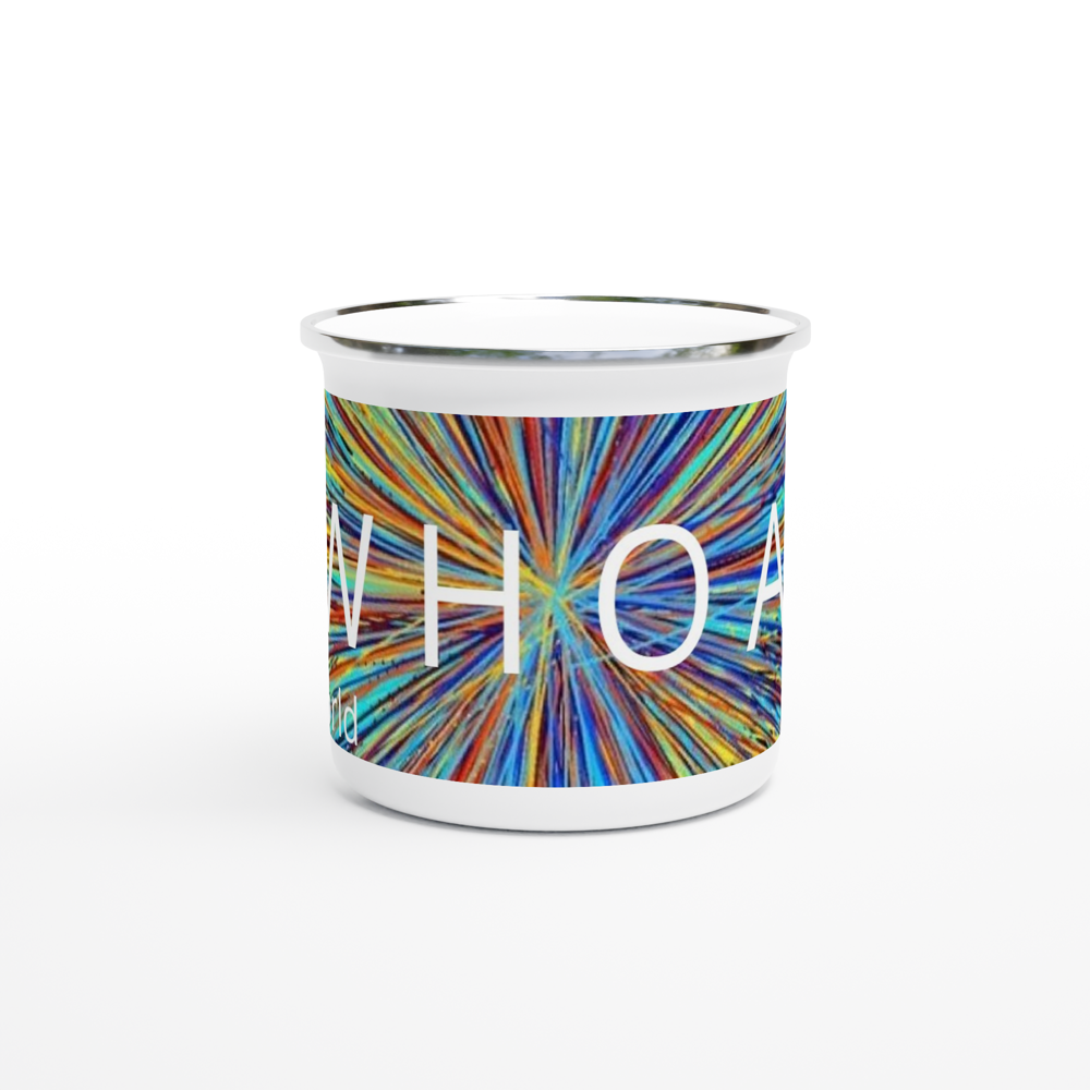 White 12oz Enamel Mug