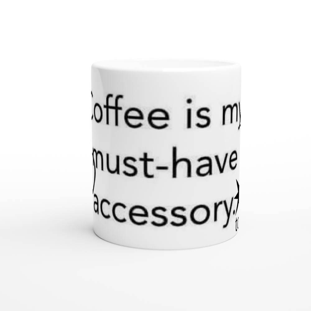 White 11oz Ceramic Mug