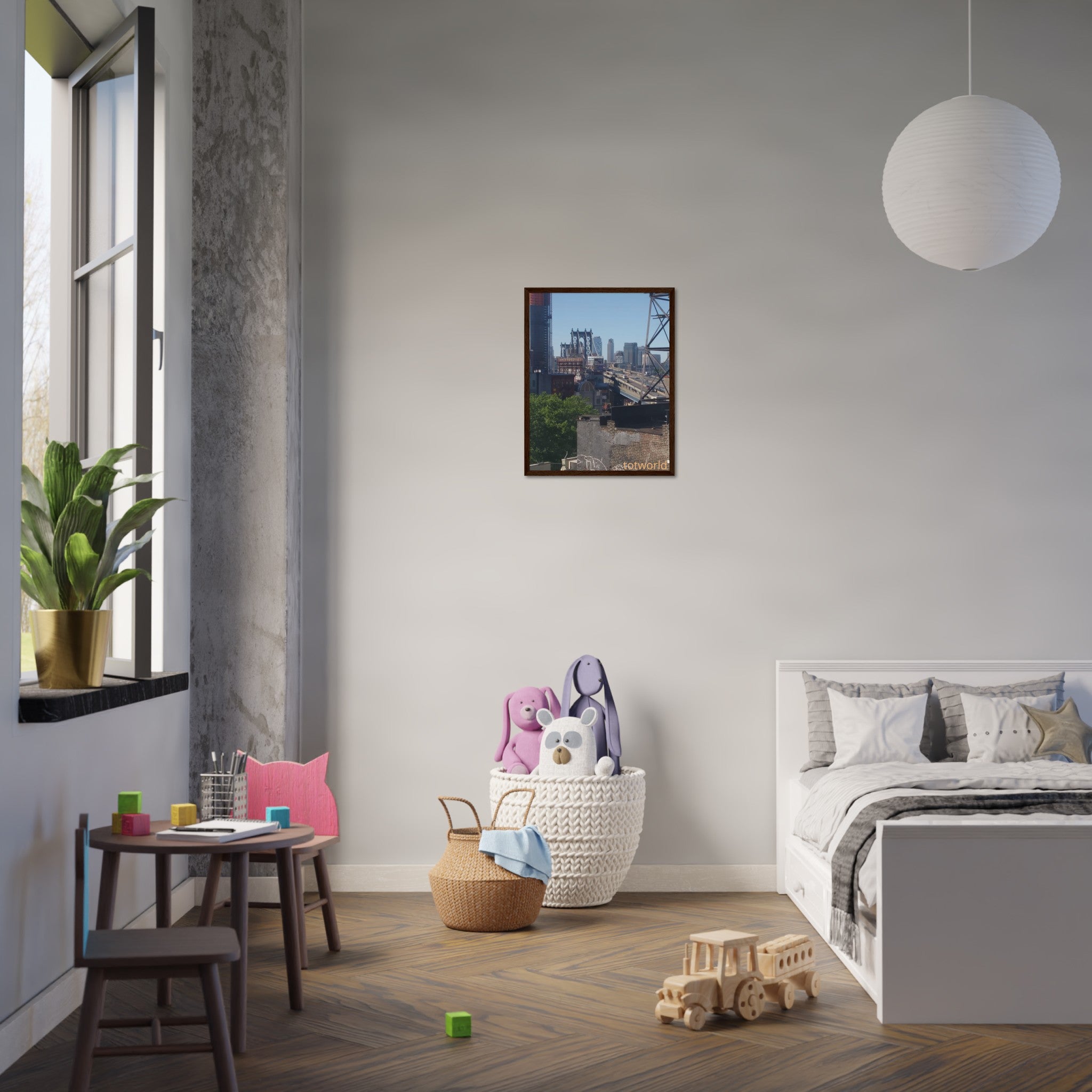 Classic Matte Paper Wooden Framed Poster