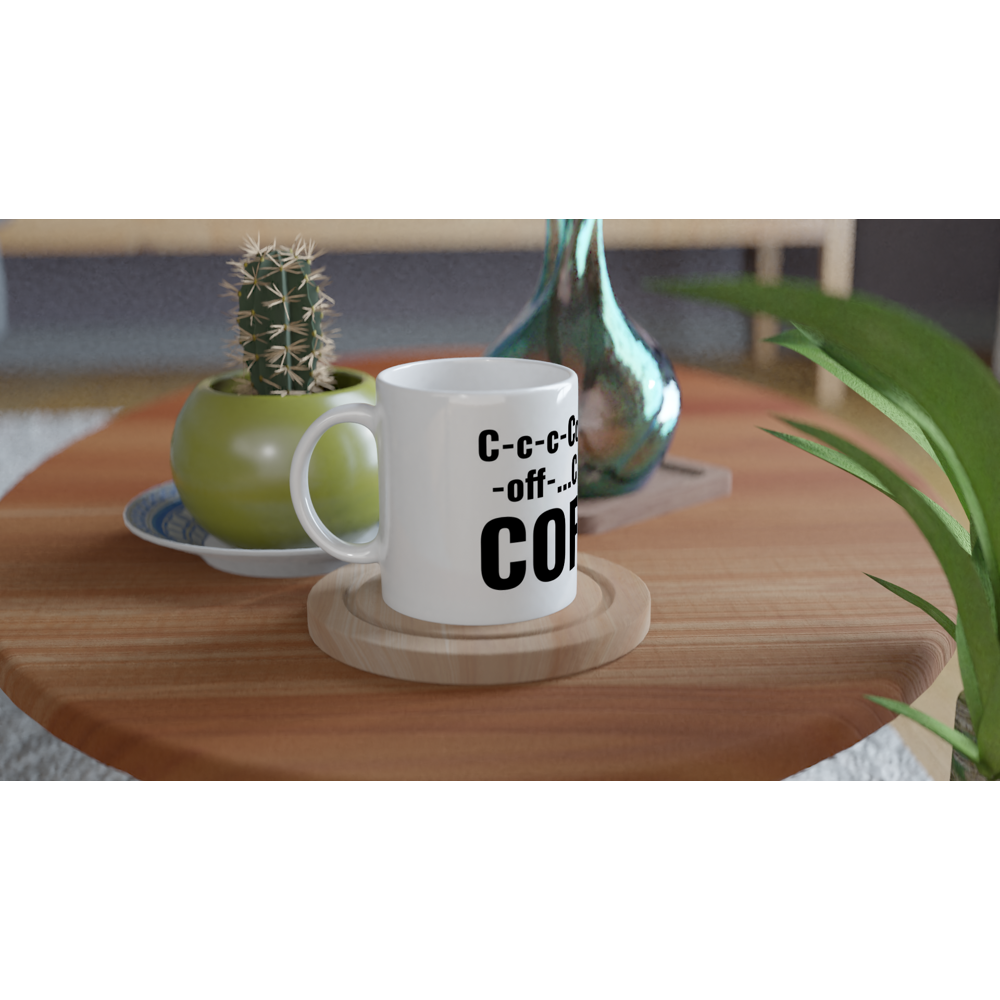 White 11oz Ceramic Mug