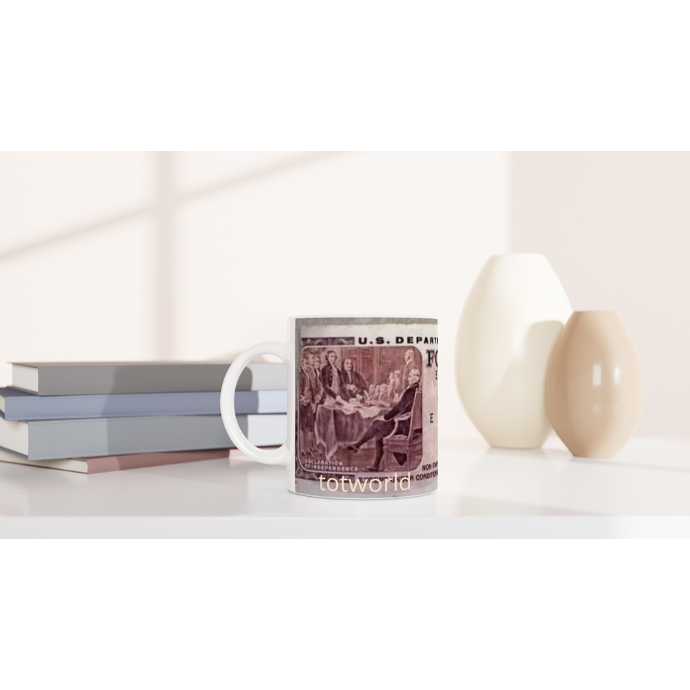 White 11oz Ceramic Mug