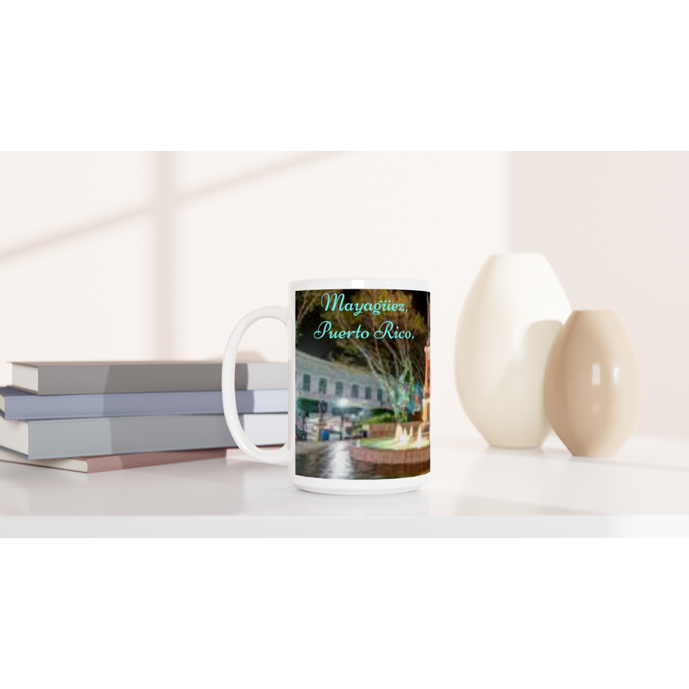 White 15oz Ceramic Mug