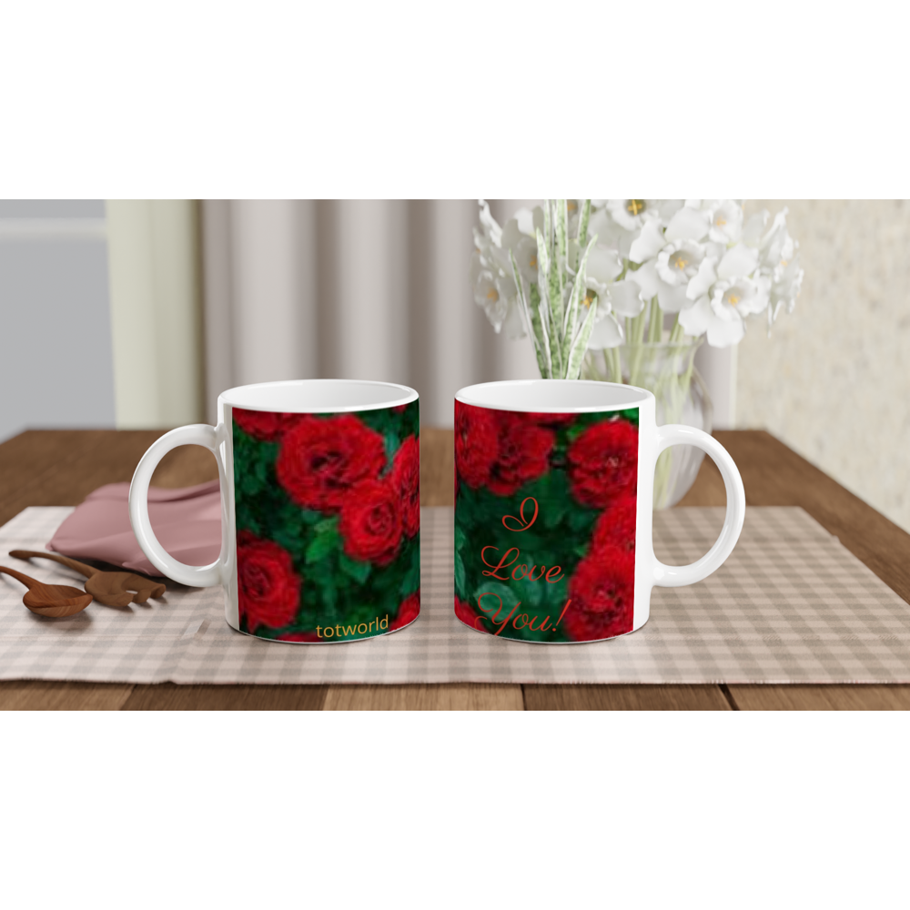 White 11oz Ceramic Mug