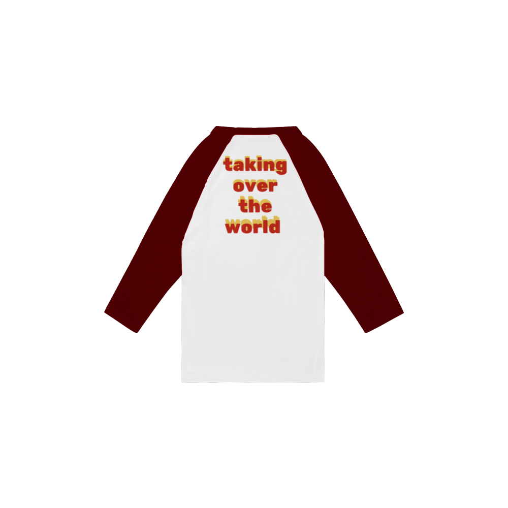 Unisex 3/4 sleeve Raglan T-shirt
