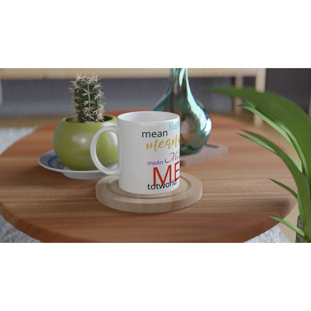 White 11oz Ceramic Mug