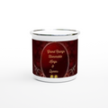 White 12oz Enamel Mug