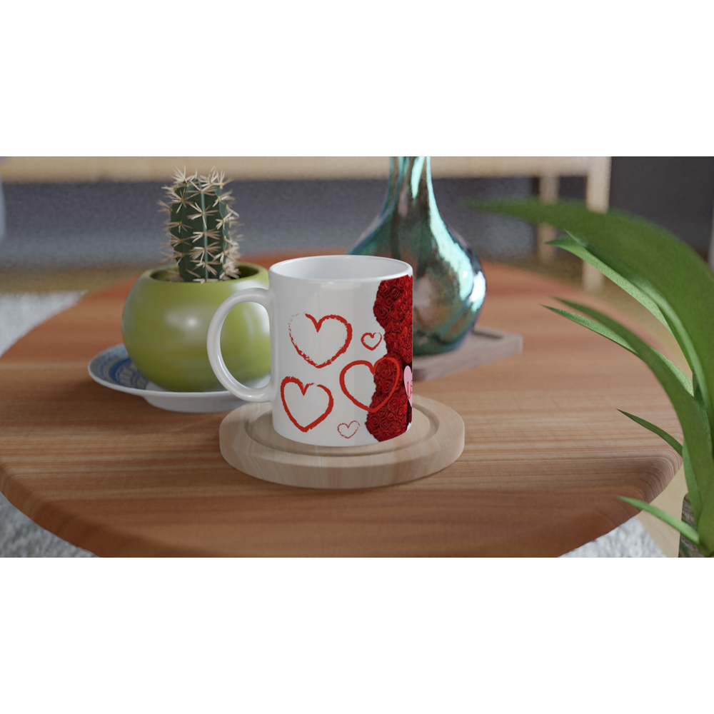 White 11oz Ceramic Mug