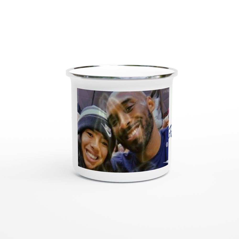 White 12oz Enamel Mug