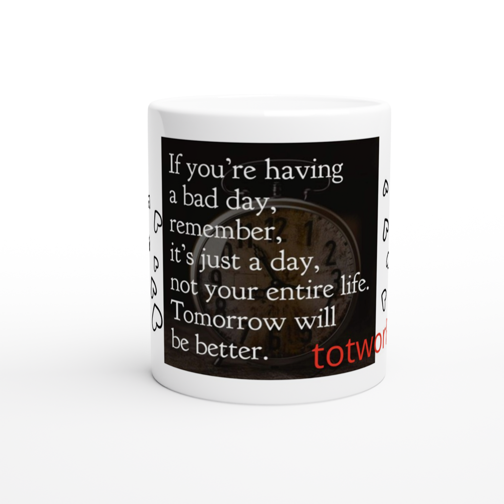 White 11oz Ceramic Mug