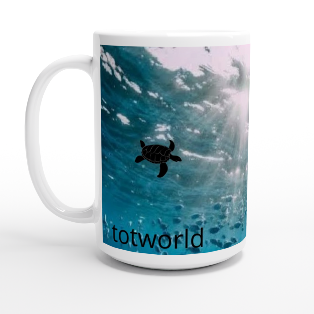 White 15oz Ceramic Mug