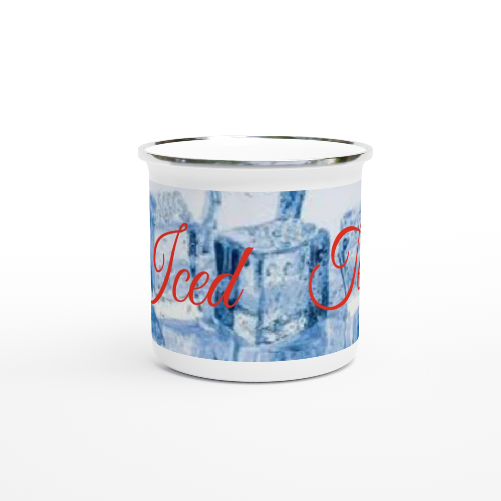 White 12oz Enamel Mug