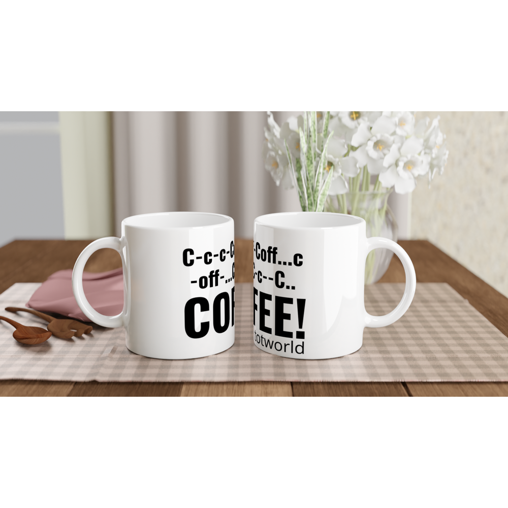 White 11oz Ceramic Mug