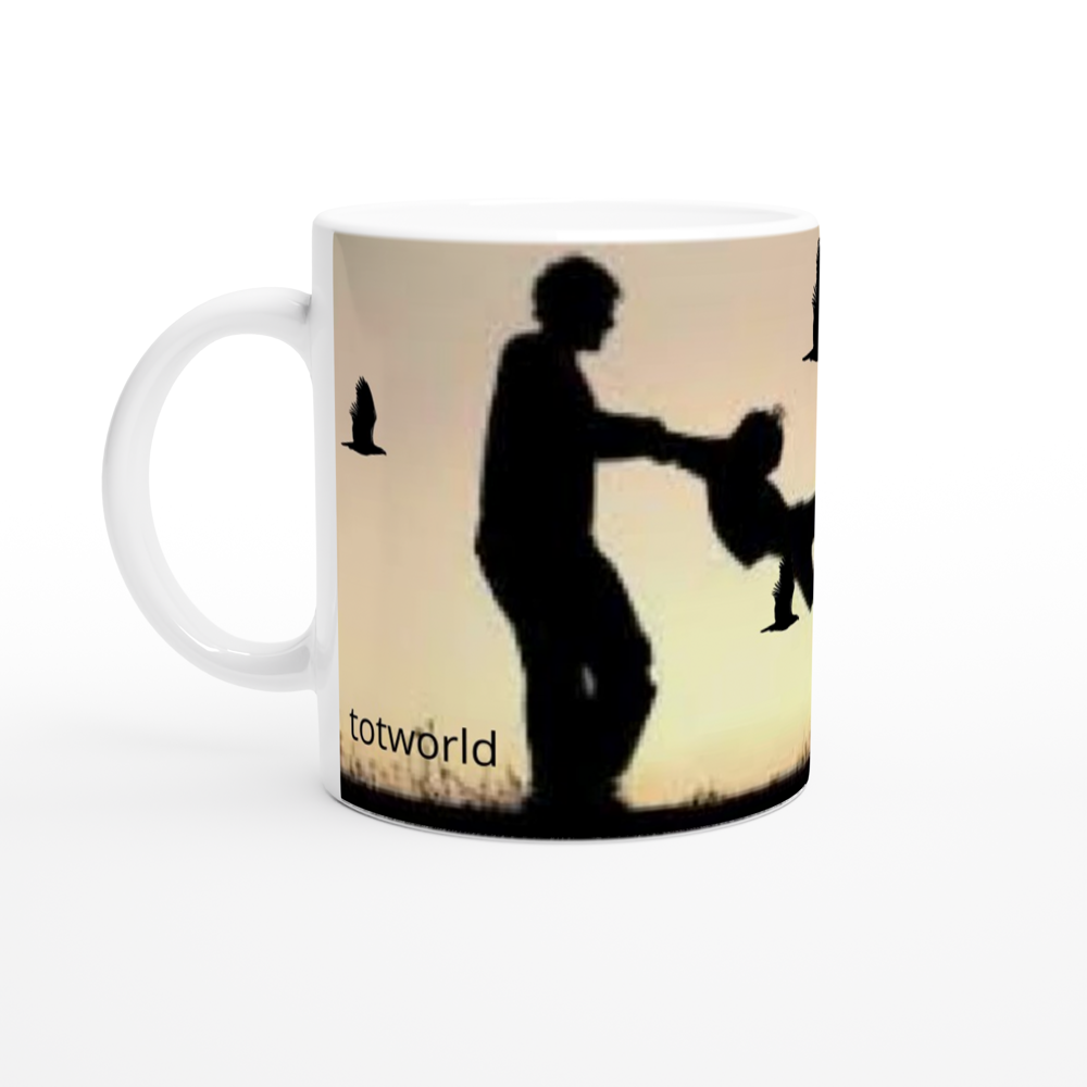 White 11oz Ceramic Mug