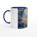 White 11oz Ceramic Mug with Color Inside