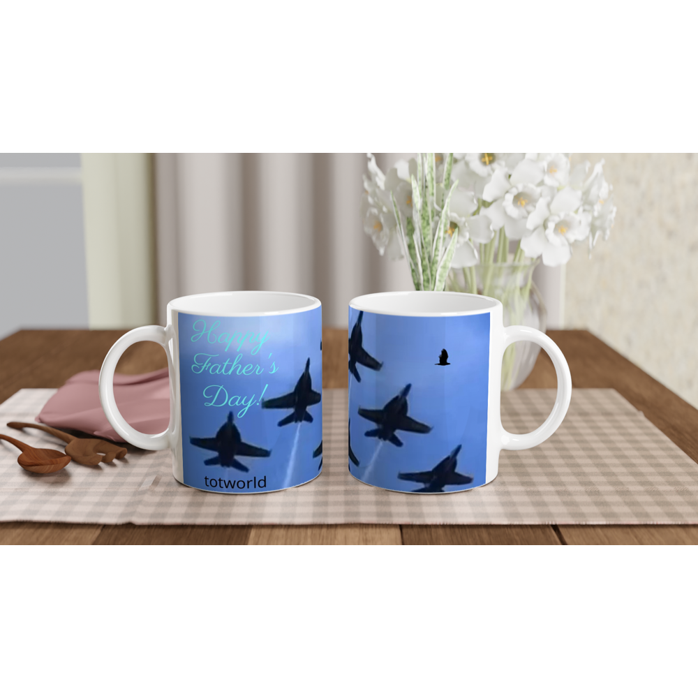 White 11oz Ceramic Mug