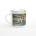 White 12oz Enamel Mug