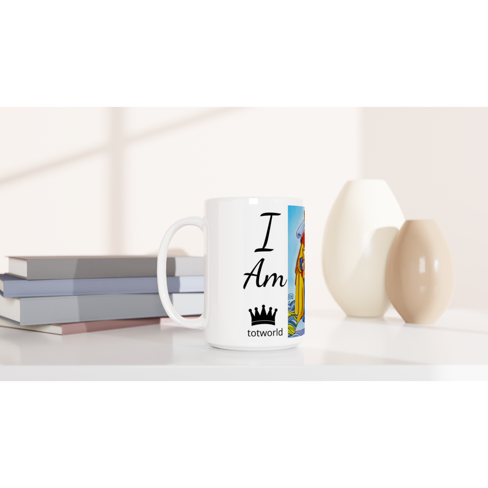 White 15oz Ceramic Mug